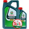 CASTROL MAGNATEC Olio Motore 5W-30 C2, pack da 5+1 L, Omologazione ACEA C2 - Psa B71 2290, Meets Fiat 9.55535-S1, Protezione fin dall'avviamento e in ogni condizione di guida