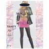 SOLIDEA BY CALZIFICIO PINELLI vanity 70 opaque collant vita bassa nero 2 m