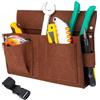 Generic Borsa per attrezzi da cintura per attrezzi da uomo - Borsa da giardinaggio Borsa da vita - Tracolla regolabile borsa per impieghi pesanti per elettricista Ca