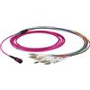 EFB-Elektronik MTP¬-F/LC Cavo patch a matrice a 12 fibre, OM3, LSZH aqua, 5m Produttore: EFB Elektronik (MTPF12LCOM3-5)