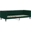 vidaXL Letto da giorno verde scuro 90x200 cm in velluto
