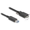 DELOCK Aktives Optisches Kabel USB-A Stecker zu Micro-B