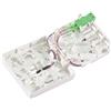 LogiLink Professional FB2LC50 Scatola di giunzione LogiLink FTTH, 1x LCD/APC, cavo di installazione da 50 m, bianco