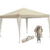 Tarrington House Gazebo BLUE CREEK, acciaio/poliestere, pieghevole, protezione UV50+, bianco