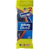 GILLETTE RASOIO USA GETTA BLUII8+2