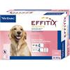 Virbac S.a. (fr) Effetix 268mg/2400mg Antiparassitario Per Cani 20-40kg 4 Pipette