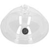 Eacam Coperchio per Infusore di Fumo, Coperchio a Cupola per Affumicatura con Porta in Gomma, Coperchio a Campana in Acrilico per Affumicatori, Piatti, Ciotole, Espositore per Torte,