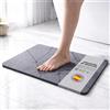 Aureva Tappeto Diatomite Bagno 60 x 40 cm - Asciugatura rapida, antiscivolo e antibatterico - Tappetino da bagno - Pietra diatomite bagno - Stone Bath Mat - Tappeto doccia - anche come scolapiatti cucina