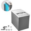 VEVOR Congelatore da Incasso, 455 x 305 x 385 mm, Contenitore per Ghiaccio Commerciale in Acciaio Inox, 27,1 Litri con Coperchio per Esterni, Set di Tubi di Scarico Incluso, per Vino Freddo