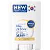 Nivea Sun Silky UV Stick, Crema solare in stick, 50+ PA++++