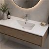 Oceano DianFlex Lavabo da Incasso 80x45 cm in Ceramica Bianco Lucido ,