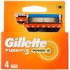 Gillette lame fusion5 pwr 4 pezzi