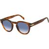 Beckham David Beckham DB 7041/S FLAT WR9/08 BROWN HAVANA Sunglasses Man Standard, Standard, 49