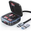 llano F18 2-in-1 Lettore di Schede SD 3.0, 160 MB/s UHS-I,Plug&Play