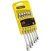 STANLEY Set di chiavi miste Stanley - Cromo vanadio - Venduto da 6