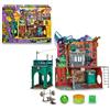 TEENAGE MUTANT NINJA GIOCHI PREZIOSI - TARTARUGHE NINJA 2023 CAOS MUTANTE - PLAYSET DEL QUARTIER GENERALE DELLE TARTARUGHE NINJA - DETTAGLIATO E RICCO DI ACCESSORI - ADATTO A BAMBINI E BAMBINE A PARTIRE DAI 4 ANNI