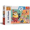 Trefl - Despicable Me 4, Allegri Minions - Puzzle 60 Pezzi - Puzzle Colorati con i Personaggi delle Fiabe, Divertimento Creativo, Gioco per Bambini dai 4 anni