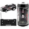 Generisch Auto telecomandata - RC-Car Simulazione Drifting Auto | 7 X 3 X 2,5 cm Mini RC Auto alimentato a batteria, giocattolo per bambini, veicolo telecomandato portatile in un contenitore di lattina, incluso