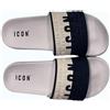Icon Ciabatte Scarpe Icon da uomo rif. IC05773TU, Bianco