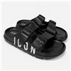Icon Ciabatte Scarpe Icon da uomo rif. IC05658TU, Nero