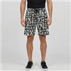 Icon Bermuda shorts Icon con logo da uomo rif. IUB010, Nero-Bianco