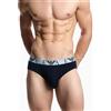 EMPORIO ARMANI EA7 Slip Emporio Armani Ea7 3Pack Logo Monogram da uomo rif. EM000258 AF20668, Blu