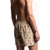 EMPORIO ARMANI EA7 Costume da bagno EA7 Ricamo Micro Eagle All Over da uomo rif. EM000583 AF20444, Marrone