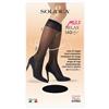 SOLIDEA BY CALZIFICIO PINELLI miss relax 140 sheer gambaletto camel 3-l 1 paio