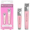 Brushworks Set Tagliaunghie e Dita dei Piedi - 70 g