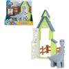 Giochi Preziosi Dino Ranch Triceratops Playset Action con Dinosauro, il Dinosauro è Articolato e Alto Circa 10 cm, Come Visto in TV, per Bambini a Partire dai 3 Anni, DNA05300