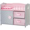 Olivia's Little World Fasciatoio guardaroba legno bambole bebč 40 cm Olivia's World TD-12390A