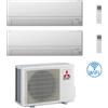 Mitsubishi Climatizzatore Condizionatore Mitsubishi MSZ-BT Wifi R32 Dual Split Inverter 7000 + 12000 BTU con U.E. MXZ-2F53VF NOVITÁ Classe A+++/A++