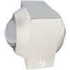 V-TAC VT-2503 Lampada applique LED 2W da parete quadrata doppio fascio luminoso 4000K colore bianco IP54 - SKU 23031