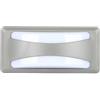 V-TAC VT-8058 Lampada LED da parete 12W applique da muro rettangolare da esterno IP65 luce bianco freddo 6400K sku 218247