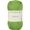 Schachenmayr Catania 9801210, Filo per maglieria, filato per uncinetto, in Cotone, 100% cotone, Verde - Greenery, 11,5 x 5,2 x 6 cm