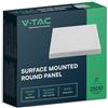 V-TAC VT-60024 Minipannello led quadrato 24W pannello montaggio a superficie 110lm/w luce bianco caldo 3000K - 10514