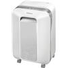 Fellowes distruggi documenti a microframmento LX201, 12 fogli, per casa e piccolo ufficio, uso personale, distruggidocumenti con tecnologia Intellibar, 100% anti inceppamento e Safesense, bianco
