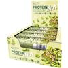 IronMaxx Protein & Nut Proteinbar - Pistacchio Cioccolato Bianco 12 x 45g | Barrette ad alto contenuto proteico con veri pistacchi | Senza glutine, senza zuccheri aggiunti e senza olio di palma