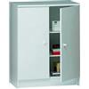 Sarmog Mobile 2 Ante Multiuso Con Ripiani e Ante, Finitura Bianco Liscio, Salvaspazio, Kit H80 L62 P34 (Bianco Fiammato)