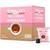 Generico 100 Capsule Caffè TORALDO per sistema Nespresso Miscela Dolce e Cremoso - Caffè D'eccellenza