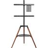 Techly Supporto TV per TV LCD/LED/Plasma -- 32-65" con base a treppiede e un ripiano