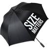 Fisura - Ombrello XXL Size Matters Nero. Grande e Automatico Con Pulsante. Antivento Resistente Con Diametro di 135 cm