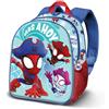 KARACTERMANIA Marvel Spiderman Pirates-Zainetto 3D Elite, Blu, 25 x 30 cm, Capacità 7 L