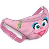 Karactermania Sesame Street Abby Cadabby Face-Marsupio Fancy Piccolo, Rosa, 5 x 14 cm, Capacità 1,84 L