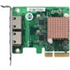 Qnap Scheda di rete Qnap a doppia porta 2.5 gbE a 4 velocitaÂ [QXG-2G2T-I225]