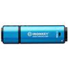 Kingston Pen drive 256GB Kingston IronKey Vault Privacy 50C Blu/Nero [IKVP50C/256GB]
