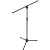 QUIK LOK - A/302 BK ASTA MICROFONICA SERIE 300, Asta Microfonica a Giraffa A302 BK, Acciaio Tubolare, Snodo in ABS, Colore Nero