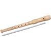 Bontempi | BaroqueWoodFlute - Flauto Dolce in Legno con Diteggiatura Barocca per un'Esperienza Musicale Autentica