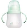 J Bimbi My Soft Cup Tazza Morbida in Silicone 6m+ Verde Acqua, 270ml