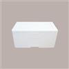 LUCGEL SRL Cassa Termica in Polistirolo Bianco per Asporto Alimenti Freschi o Surgelati 60x37,5 cm H 26,5 cm